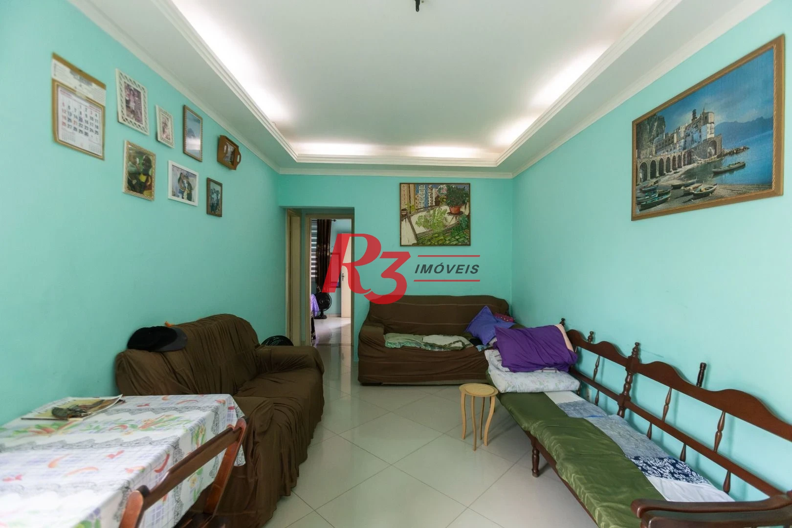 Apartamento com 2 dormitórios à venda, 90 m² por R$ 370.000,00 - Vila Nova - Santos/SP
