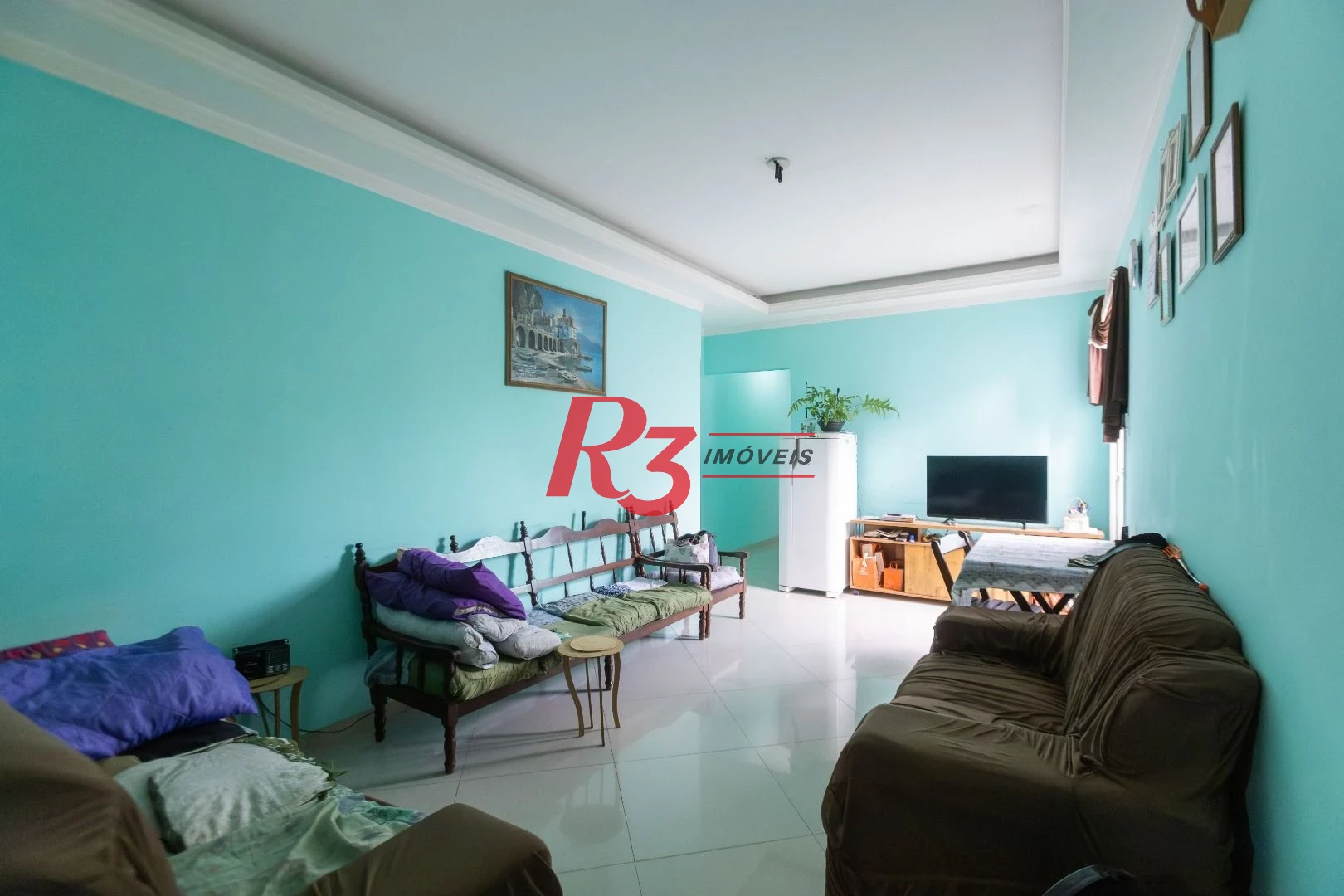 Apartamento com 2 dormitórios à venda, 90 m² por R$ 370.000,00 - Vila Nova - Santos/SP