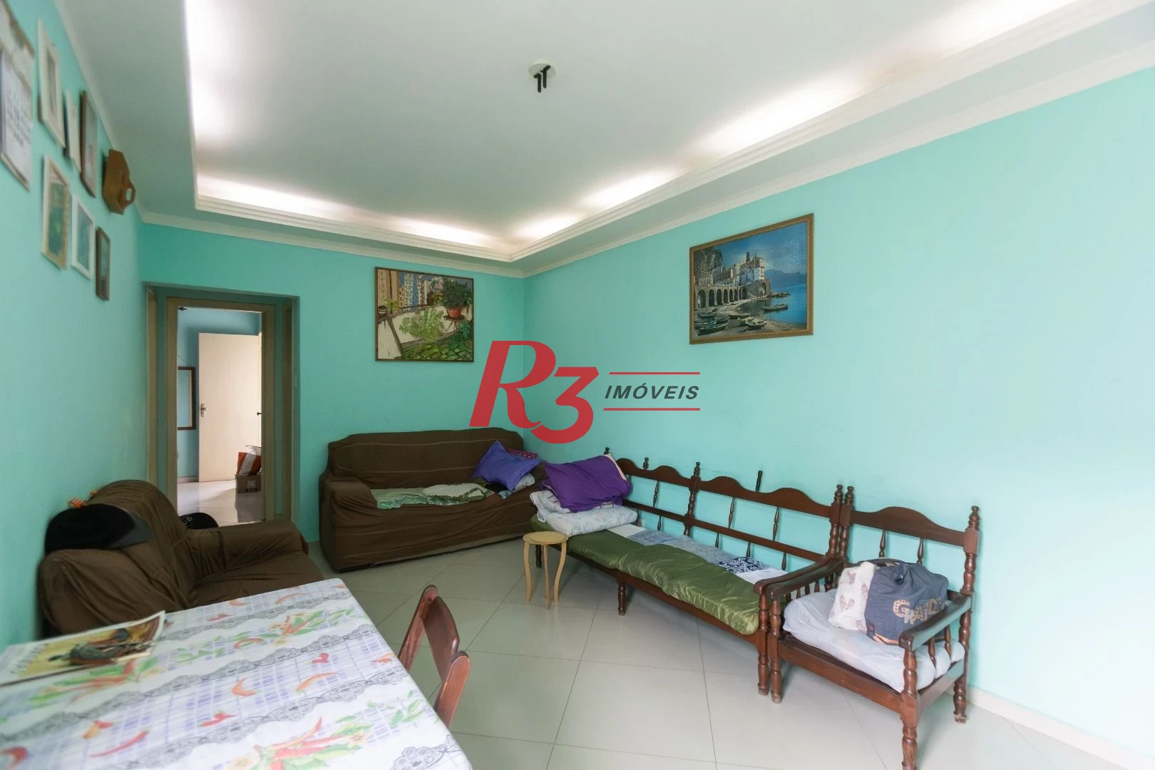 Apartamento com 2 dormitórios à venda, 90 m² por R$ 370.000,00 - Vila Nova - Santos/SP