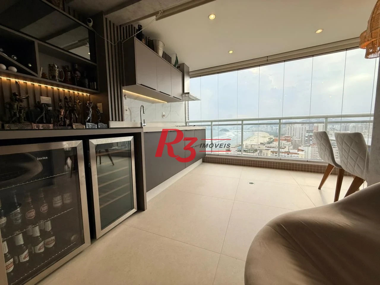 Apartamento à venda, 91 m² por R$ 2.500.000,00 - Boqueirão - Santos/SP