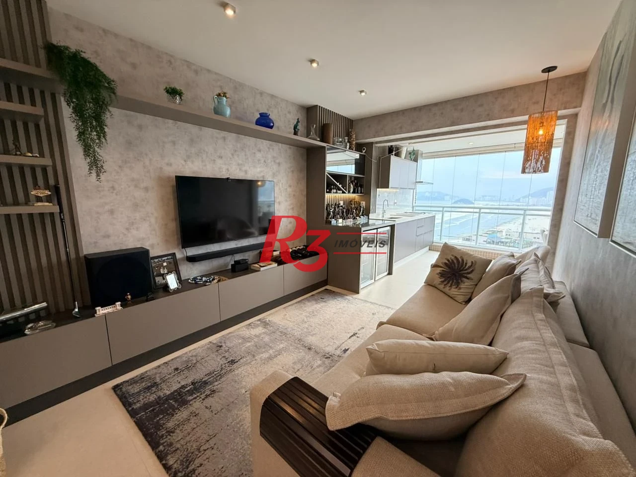 Apartamento à venda, 91 m² por R$ 2.500.000,00 - Boqueirão - Santos/SP