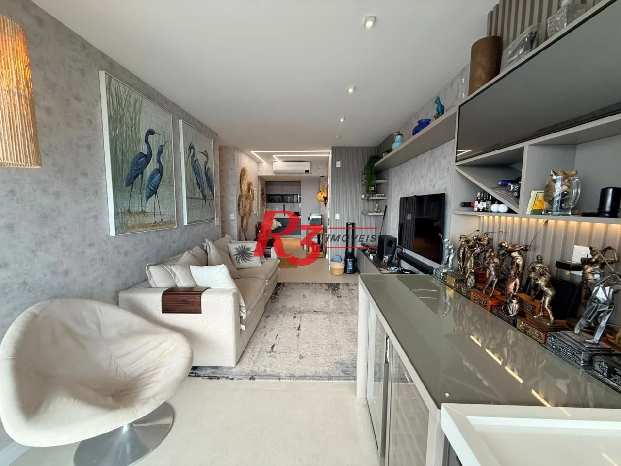 Apartamento à venda, 91 m² por R$ 2.500.000,00 - Boqueirão - Santos/SP