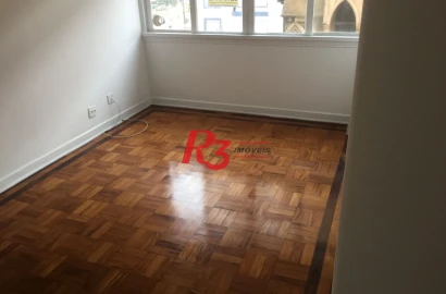 Apartamento para alugar, 82 m² por R$ 4.270,00/mês - Embaré - Santos/SP