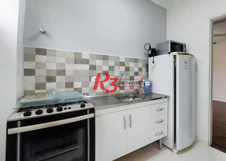 Apartamento com 1 dormitório à venda, 64 m² por R$ 330.000,00 - José Menino - Santos/SP