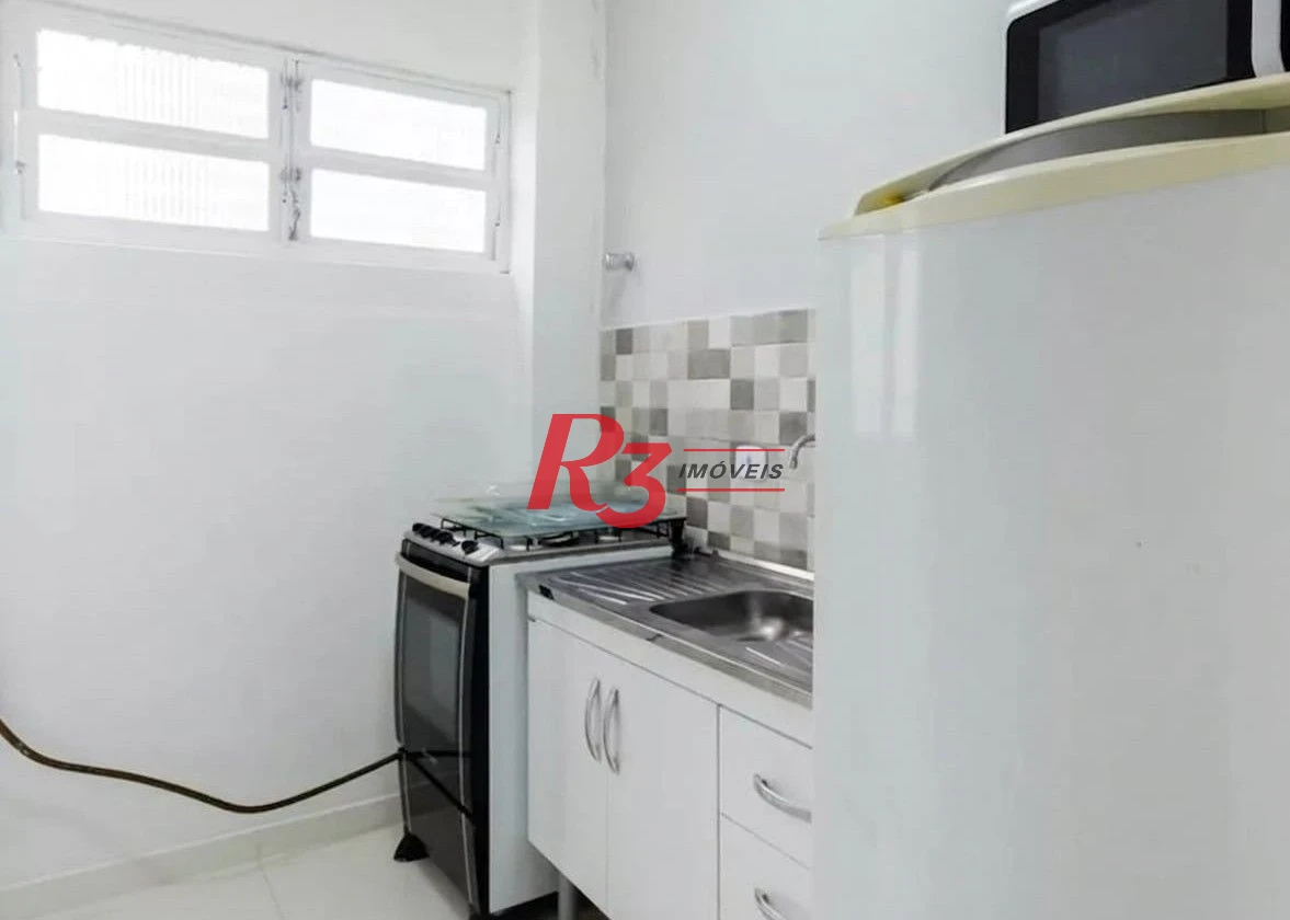 Apartamento com 1 dormitório à venda, 64 m² por R$ 330.000,00 - José Menino - Santos/SP