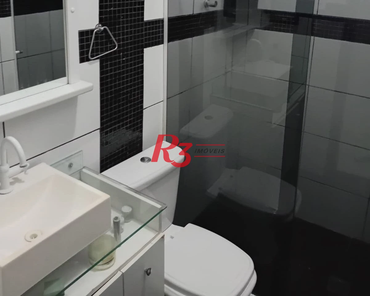Casa com 3 dormitórios à venda, 90 m² por R$ 400.000,00 - Castelo - Santos/SP