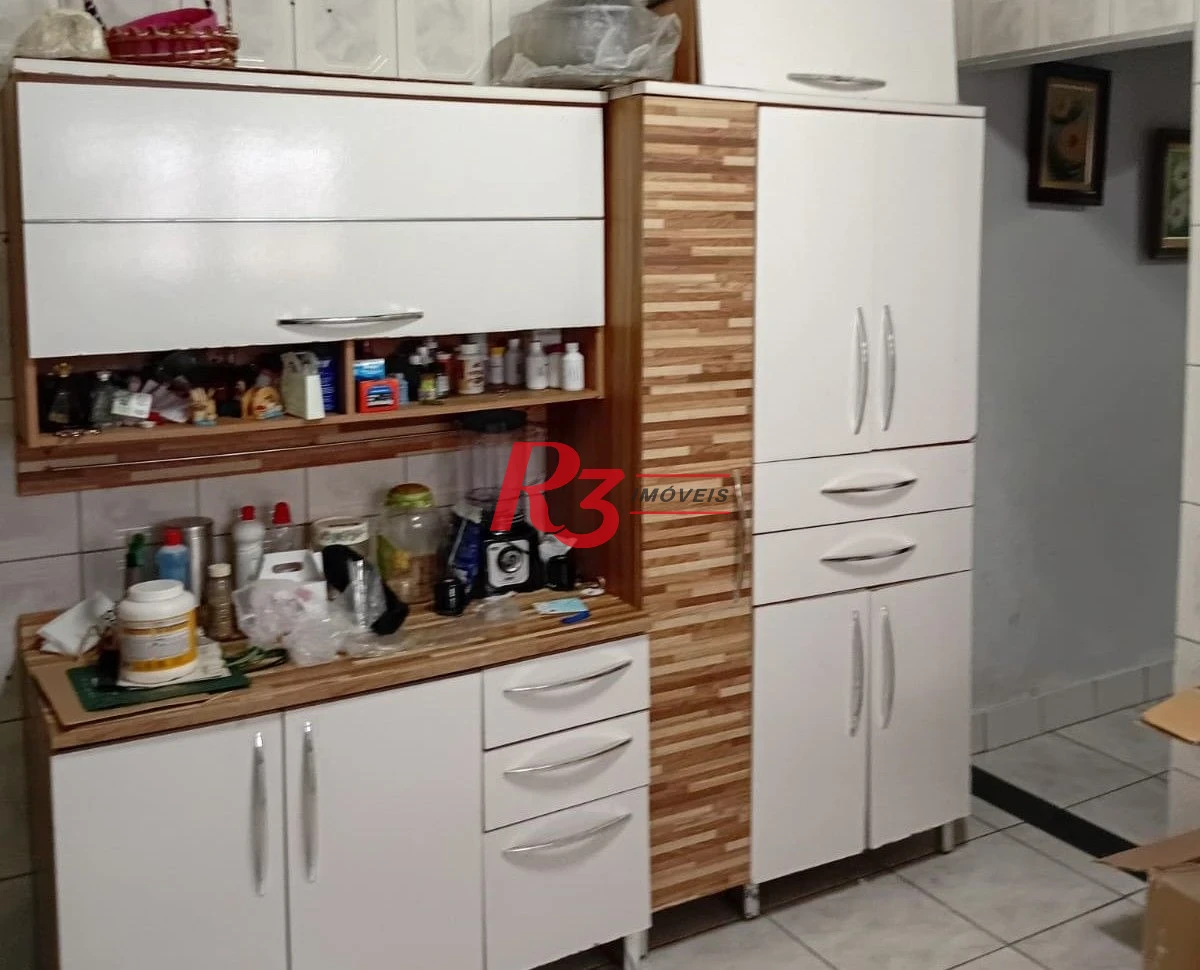Casa com 3 dormitórios à venda, 90 m² por R$ 400.000,00 - Castelo - Santos/SP