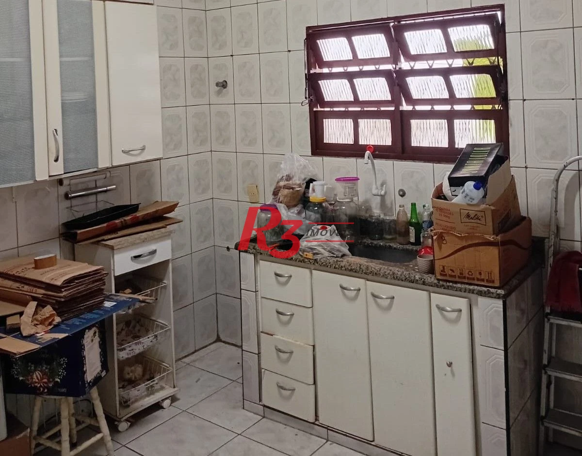 Casa com 3 dormitórios à venda, 90 m² por R$ 400.000,00 - Castelo - Santos/SP