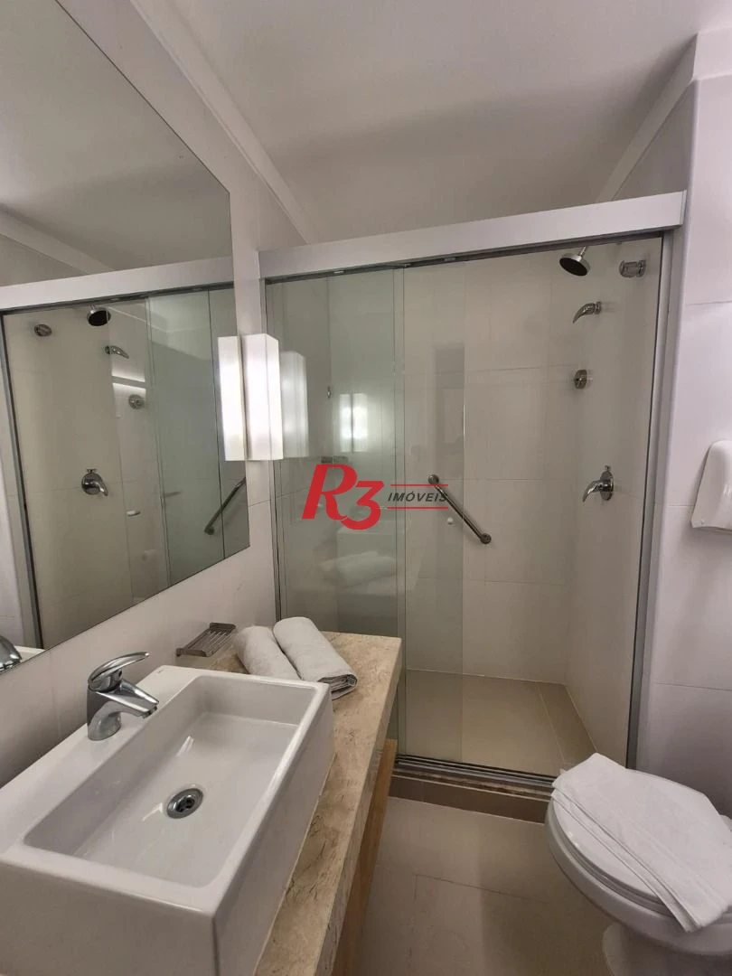 Studio com 1 dormitório à venda, 24 m² por R$ 373.000,00 - Gonzaga - Santos/SP