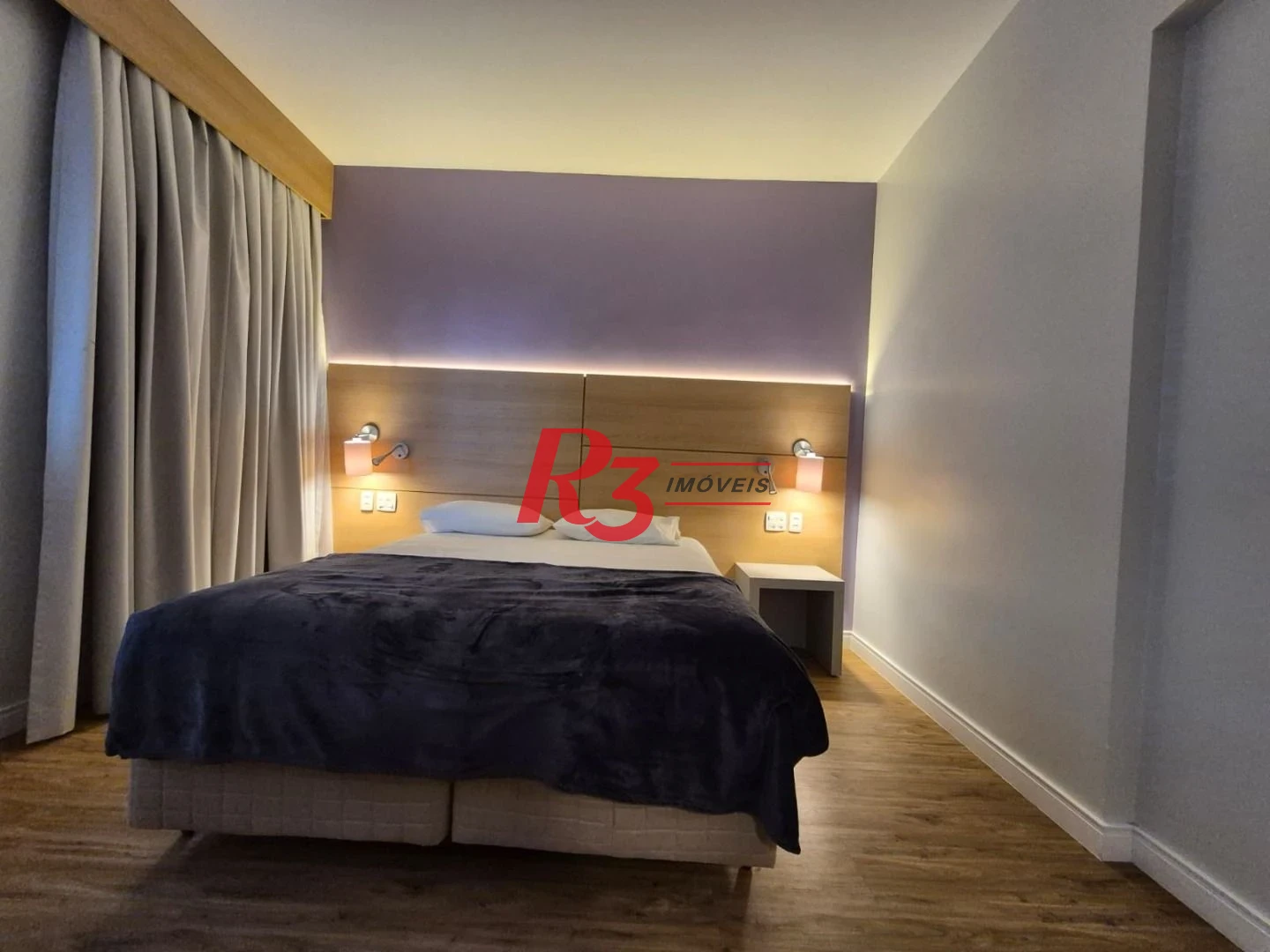 Studio com 1 dormitório à venda, 24 m² por R$ 373.000,00 - Gonzaga - Santos/SP