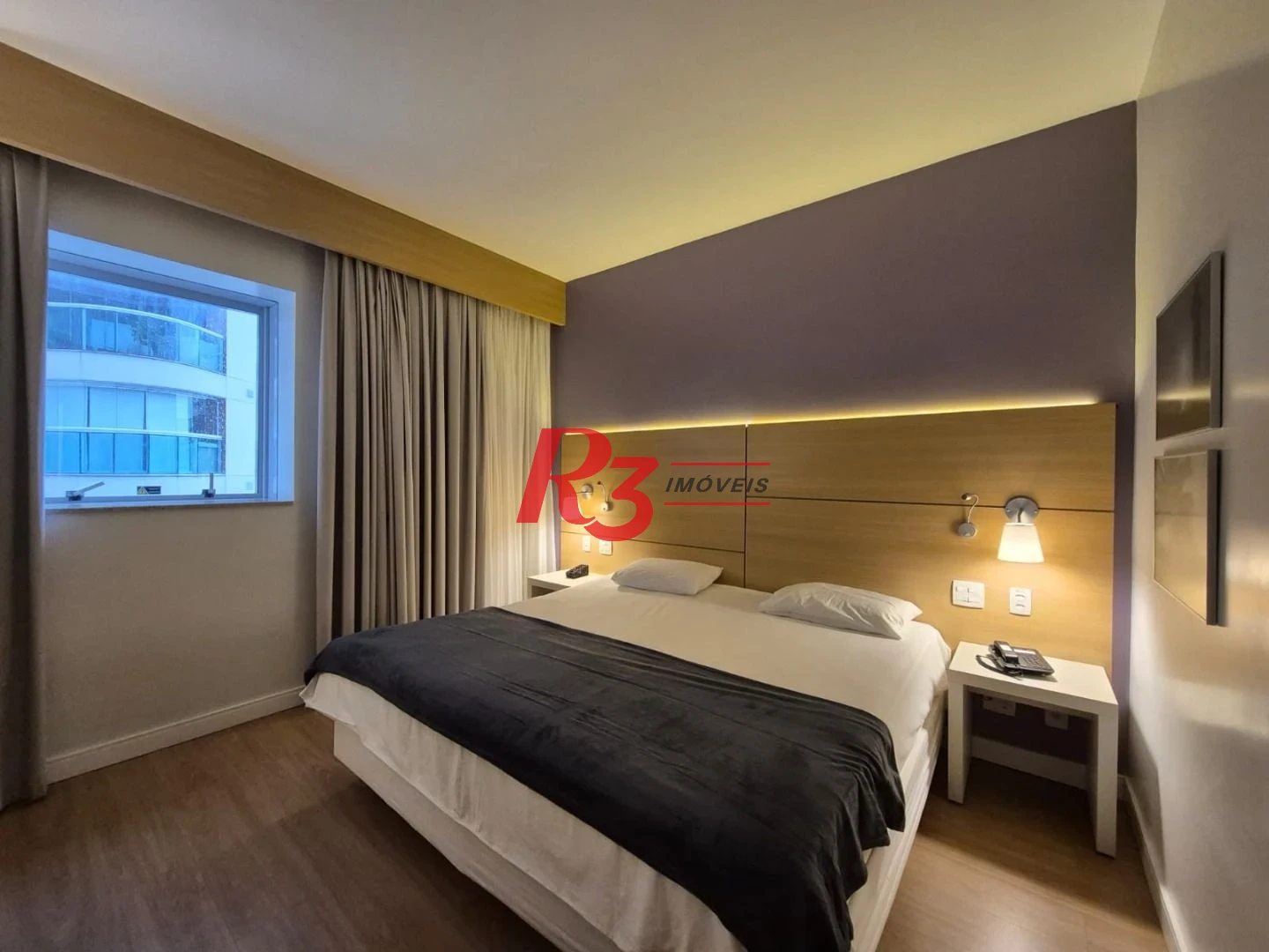 Studio com 1 dormitório à venda, 24 m² por R$ 373.000,00 - Gonzaga - Santos/SP