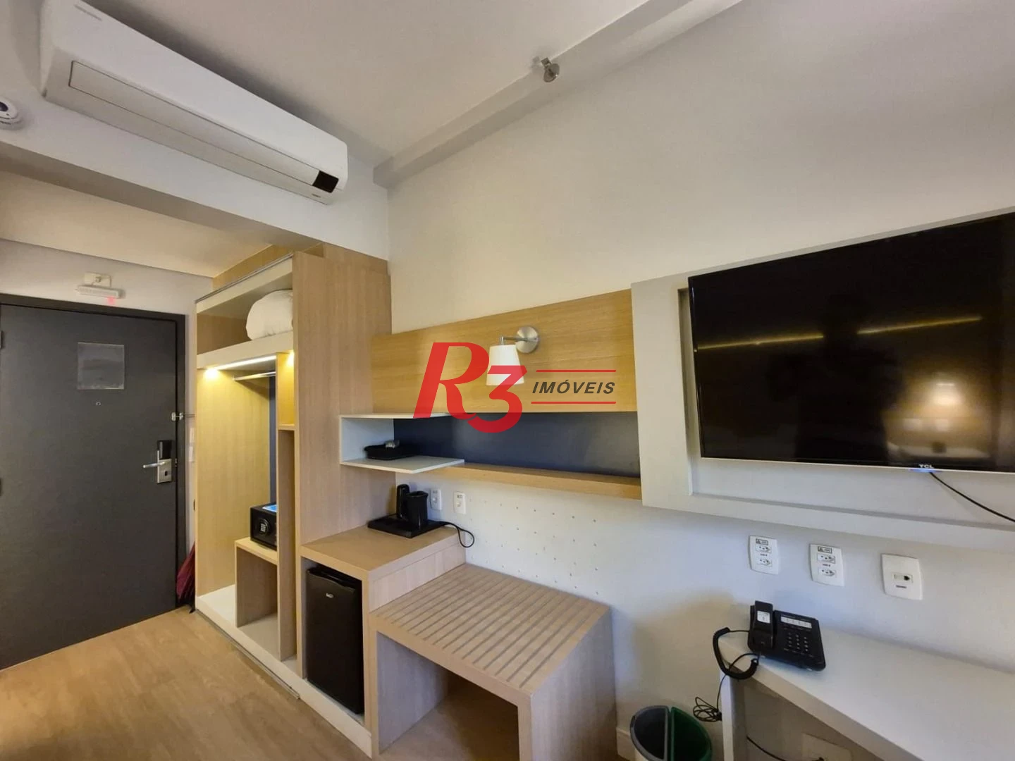 Studio com 1 dormitório à venda, 24 m² por R$ 373.000,00 - Gonzaga - Santos/SP