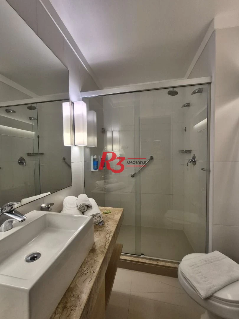 Studio com 1 dormitório à venda, 24 m² por R$ 373.000,00 - Gonzaga - Santos/SP
