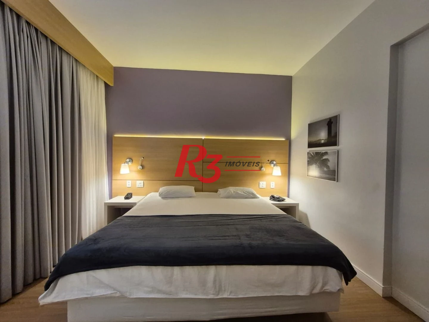 Studio com 1 dormitório à venda, 24 m² por R$ 373.000,00 - Gonzaga - Santos/SP