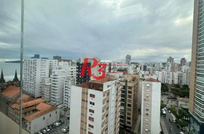 Apartamento à venda, 210 m² por R$ 3.600.000,00 - Embaré - Santos/SP