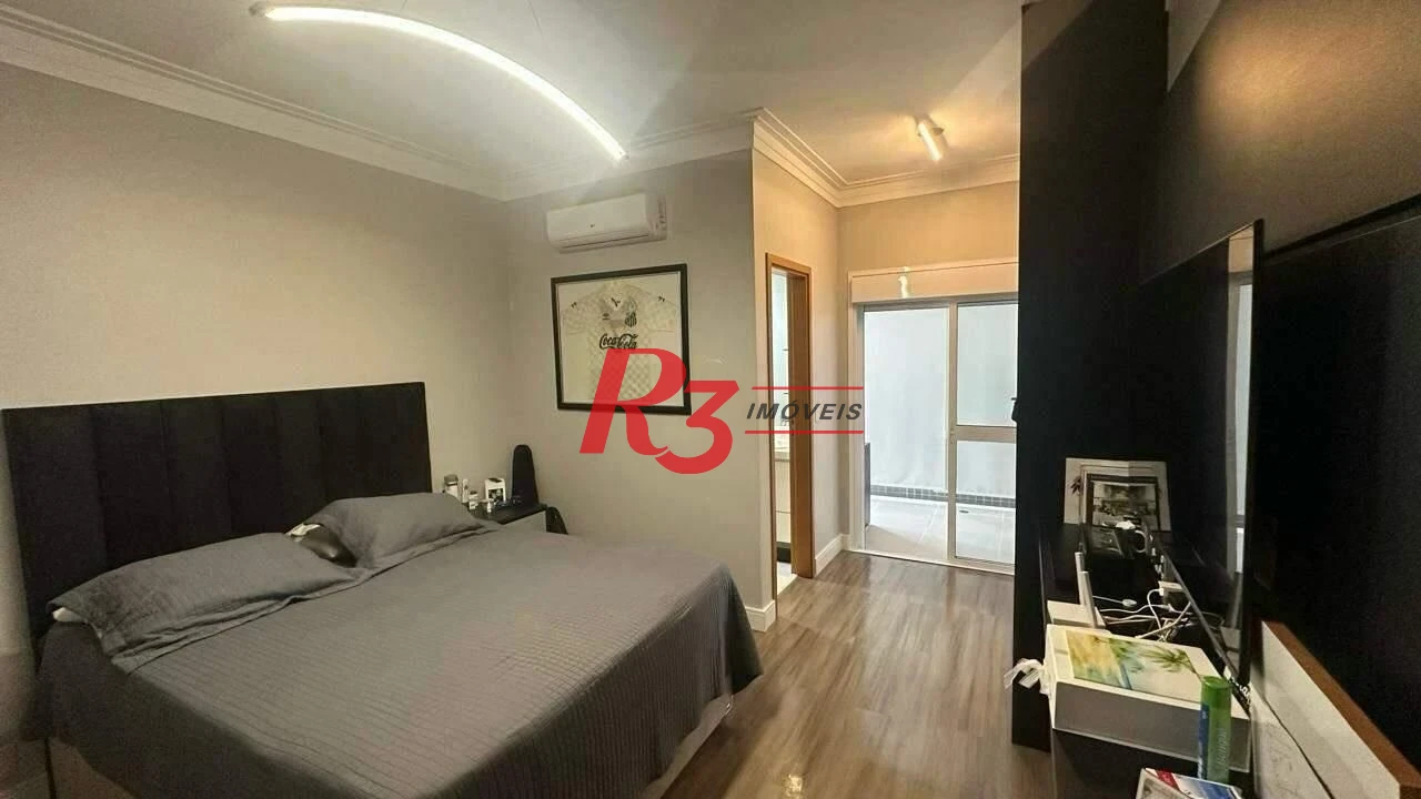 Apartamento à venda, 210 m² por R$ 3.600.000,00 - Embaré - Santos/SP