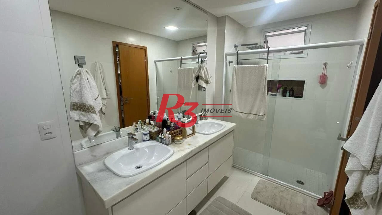 Apartamento à venda, 210 m² por R$ 3.600.000,00 - Embaré - Santos/SP
