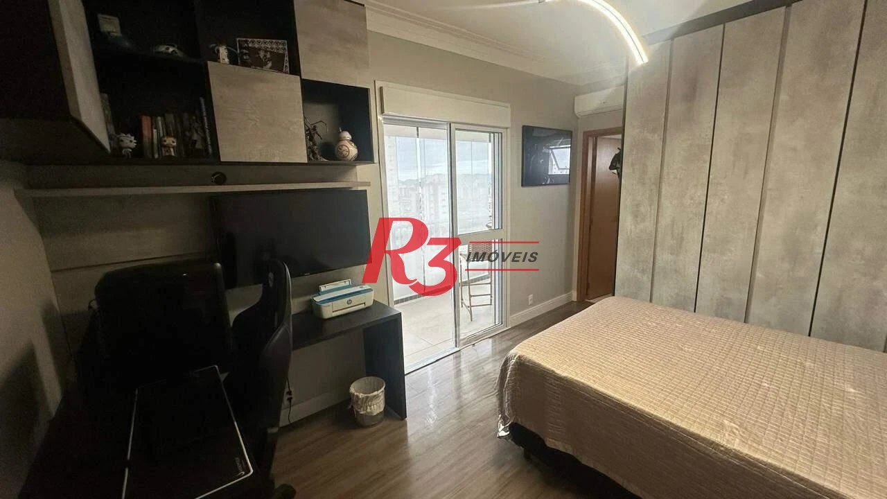 Apartamento à venda, 210 m² por R$ 3.600.000,00 - Embaré - Santos/SP