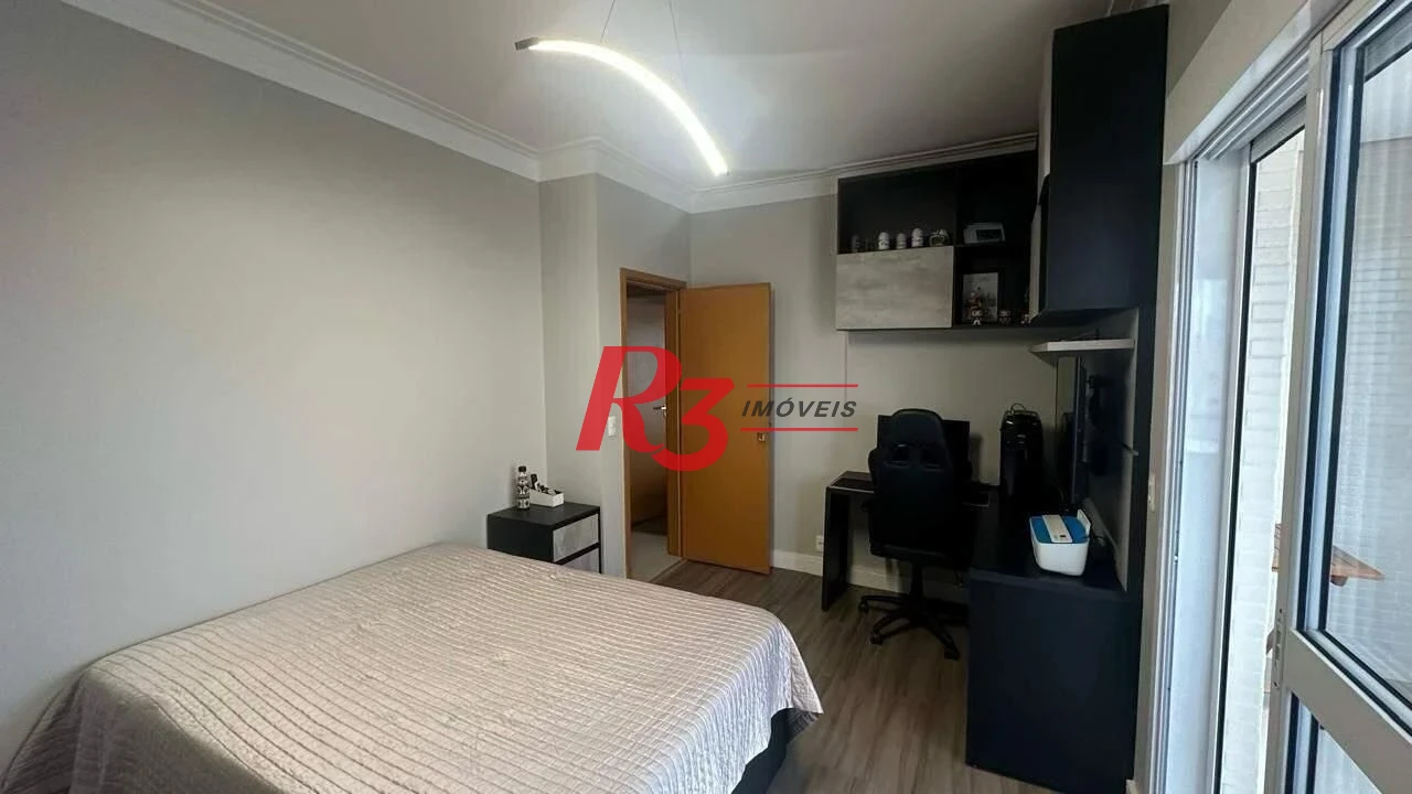 Apartamento à venda, 210 m² por R$ 3.600.000,00 - Embaré - Santos/SP