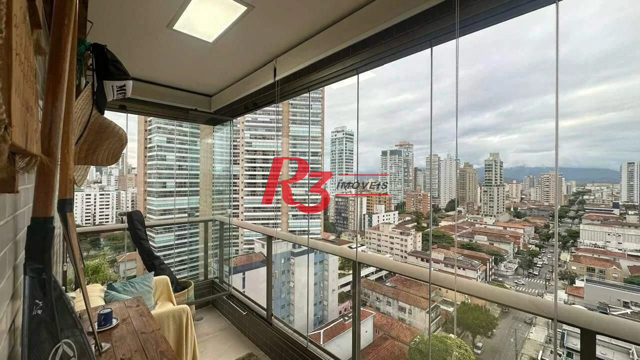 Apartamento à venda, 210 m² por R$ 3.600.000,00 - Embaré - Santos/SP
