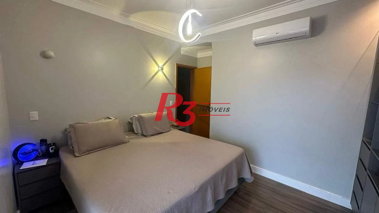 Apartamento à venda, 210 m² por R$ 3.600.000,00 - Embaré - Santos/SP