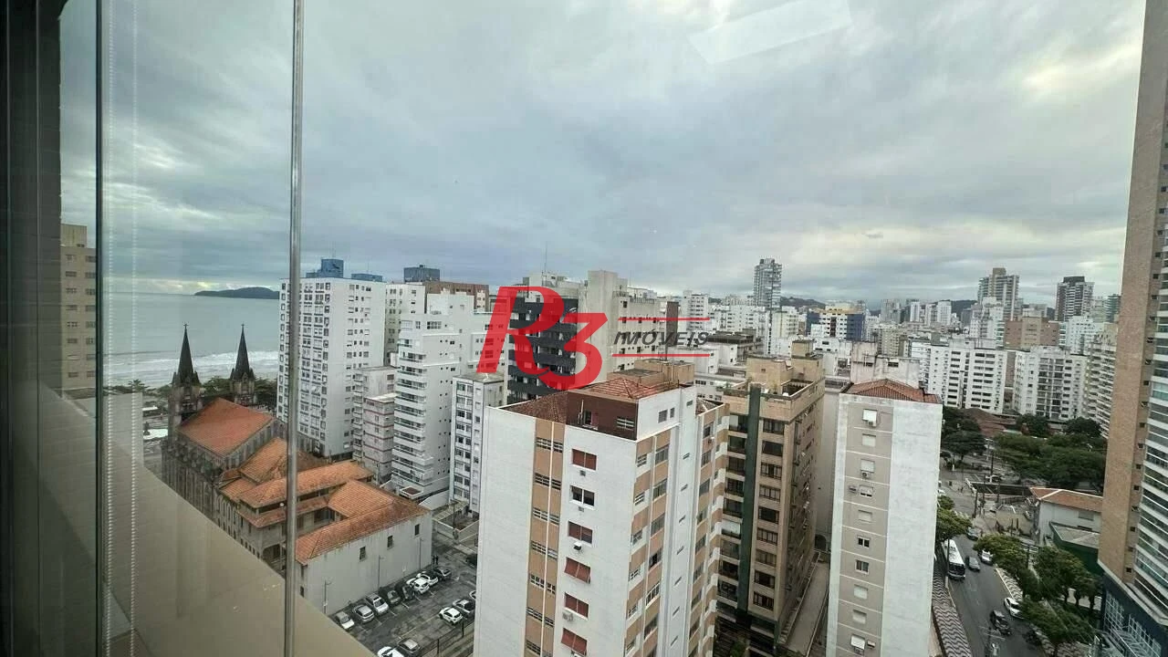 Apartamento à venda, 210 m² por R$ 3.600.000,00 - Embaré - Santos/SP