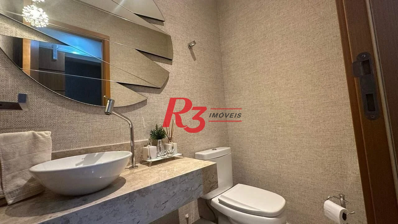 Apartamento à venda, 210 m² por R$ 3.600.000,00 - Embaré - Santos/SP