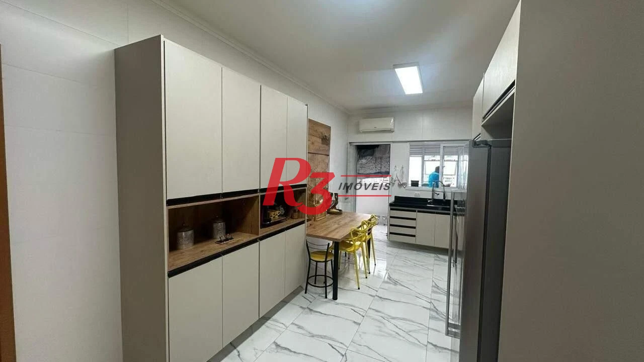 Apartamento à venda, 210 m² por R$ 3.600.000,00 - Embaré - Santos/SP