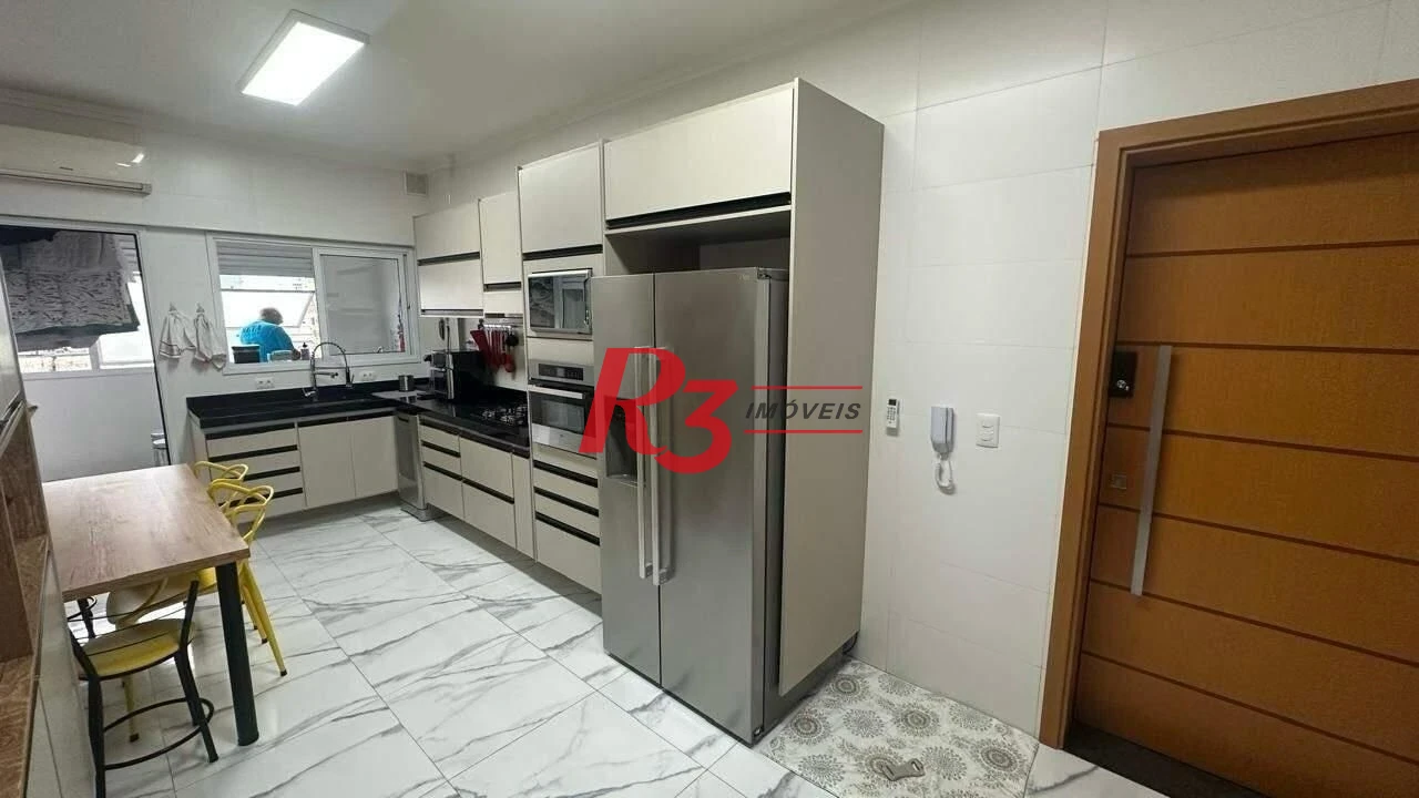 Apartamento à venda, 210 m² por R$ 3.600.000,00 - Embaré - Santos/SP