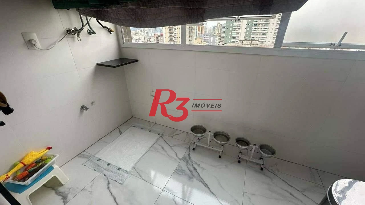 Apartamento à venda, 210 m² por R$ 3.600.000,00 - Embaré - Santos/SP