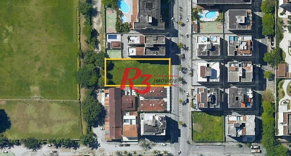 Terreno para alugar, 1440 m² por R$ 15.730,00/ano - Jardim Las Palmas - Guarujá/SP