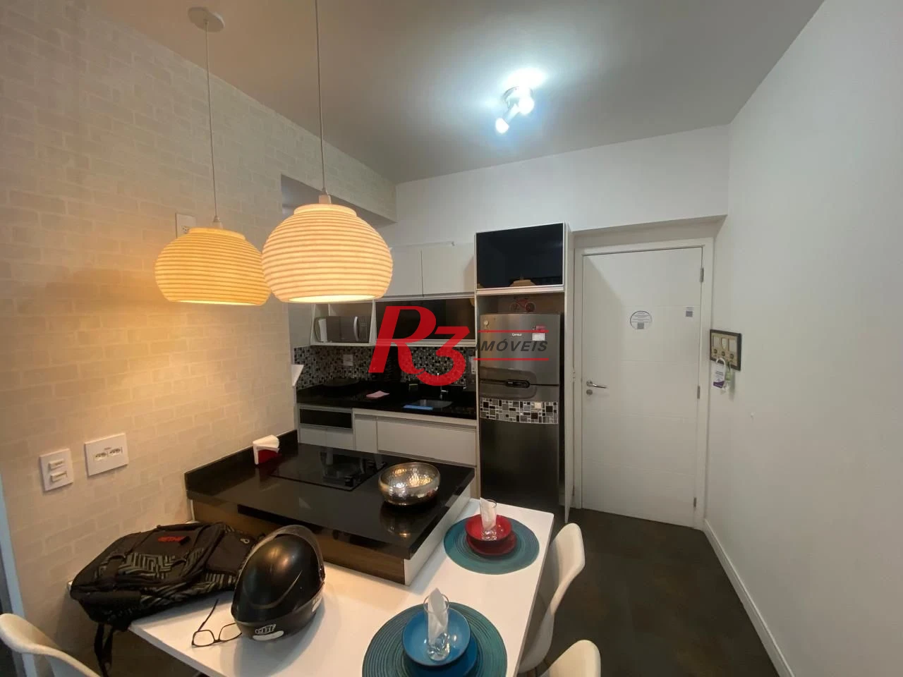 Apartamento com 1 dormitório à venda, 45 m² por R$ 850.000,00 - Pompéia - Santos/SP