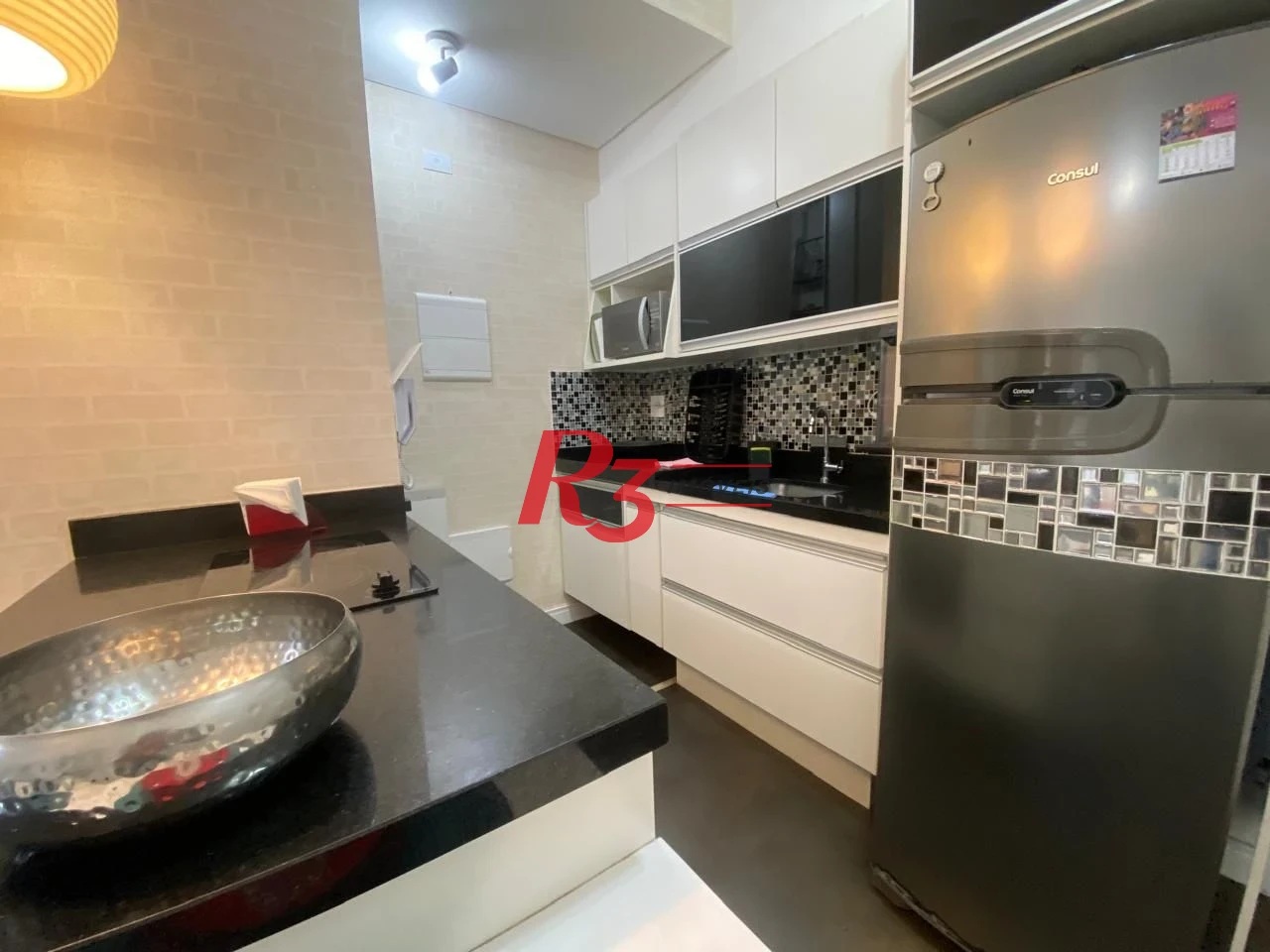 Apartamento com 1 dormitório à venda, 45 m² por R$ 850.000,00 - Pompéia - Santos/SP