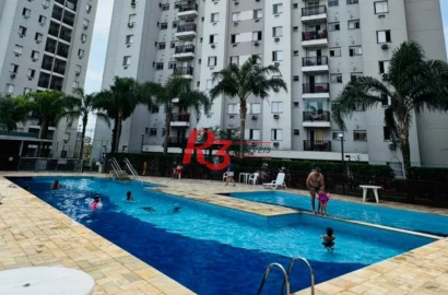 Apartamento com 2 dormitórios à venda, 49 m² por R$ 320.000,00 - Castelo - Santos/SP