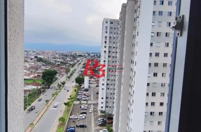 Apartamento com 2 dormitórios à venda, 49 m² por R$ 330.000,00 - Castelo - Santos/SP