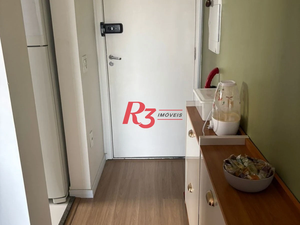 Apartamento com 2 dormitórios à venda, 49 m² por R$ 330.000,00 - Castelo - Santos/SP