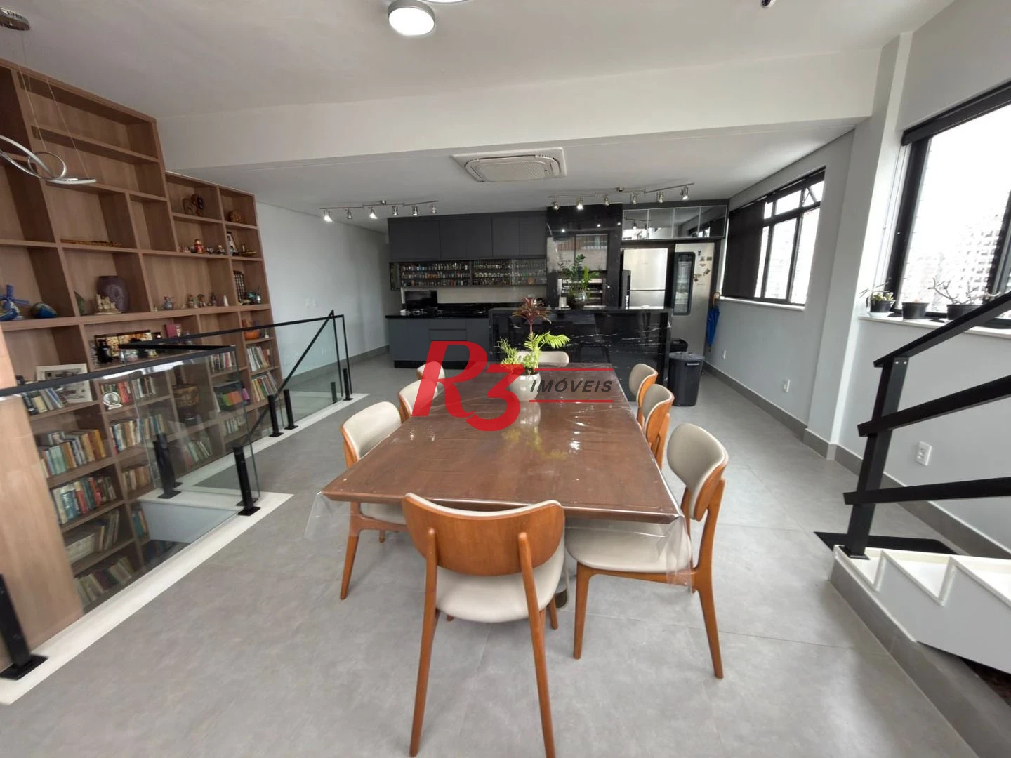 Cobertura à venda, 357 m² por R$ 3.500.000,00 - Pompéia - Santos/SP