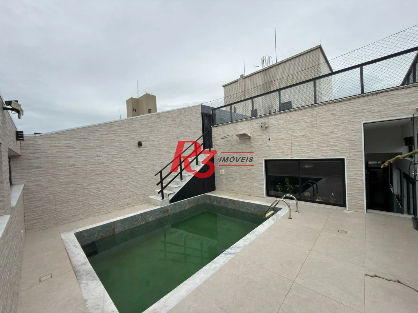 Cobertura à venda, 357 m² por R$ 3.500.000,00 - Pompéia - Santos/SP