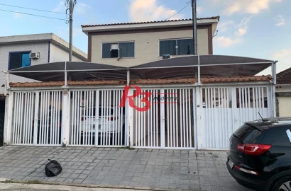 Casa com 3 dormitórios à venda, 85 m² por R$ 410.000,00 - Vila São Jorge - São Vicente/SP