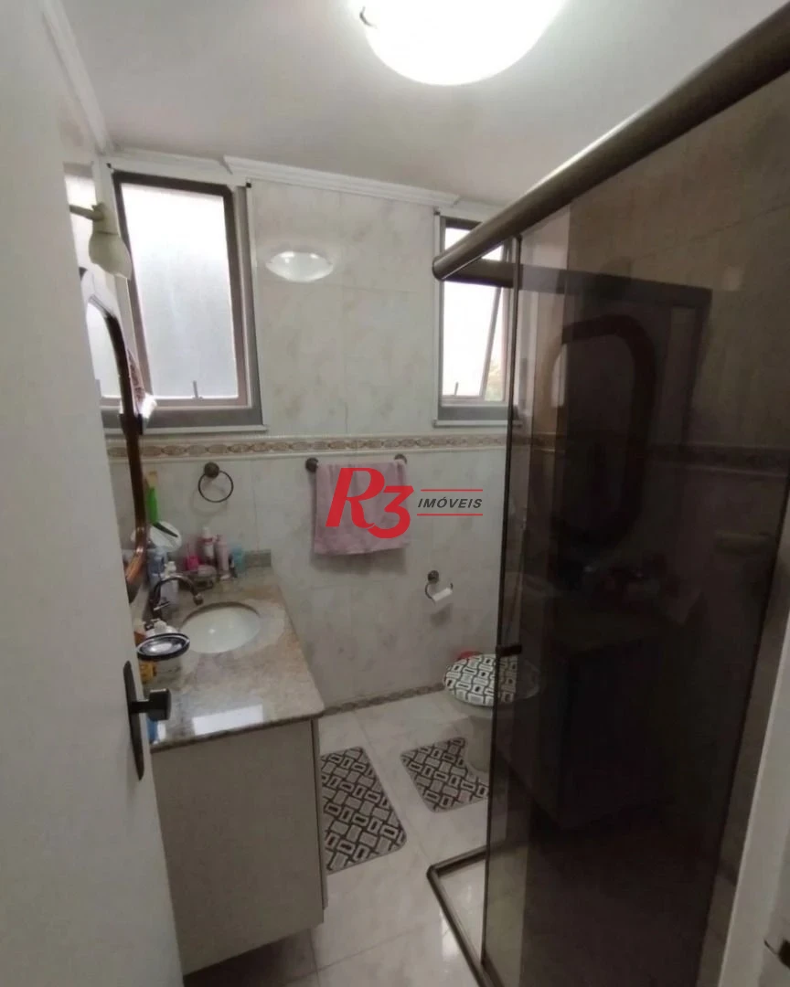 Apartamento com 3 dormitórios à venda, 140 m² por R$ 1.100.000,00 - Pompéia - Santos/SP