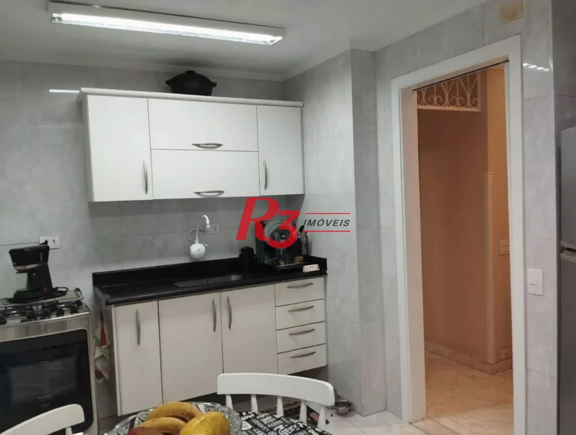 Apartamento com 3 dormitórios à venda, 140 m² por R$ 1.100.000,00 - Pompéia - Santos/SP