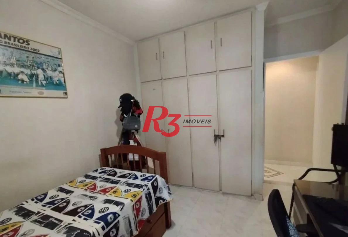 Apartamento com 3 dormitórios à venda, 140 m² por R$ 1.100.000,00 - Pompéia - Santos/SP