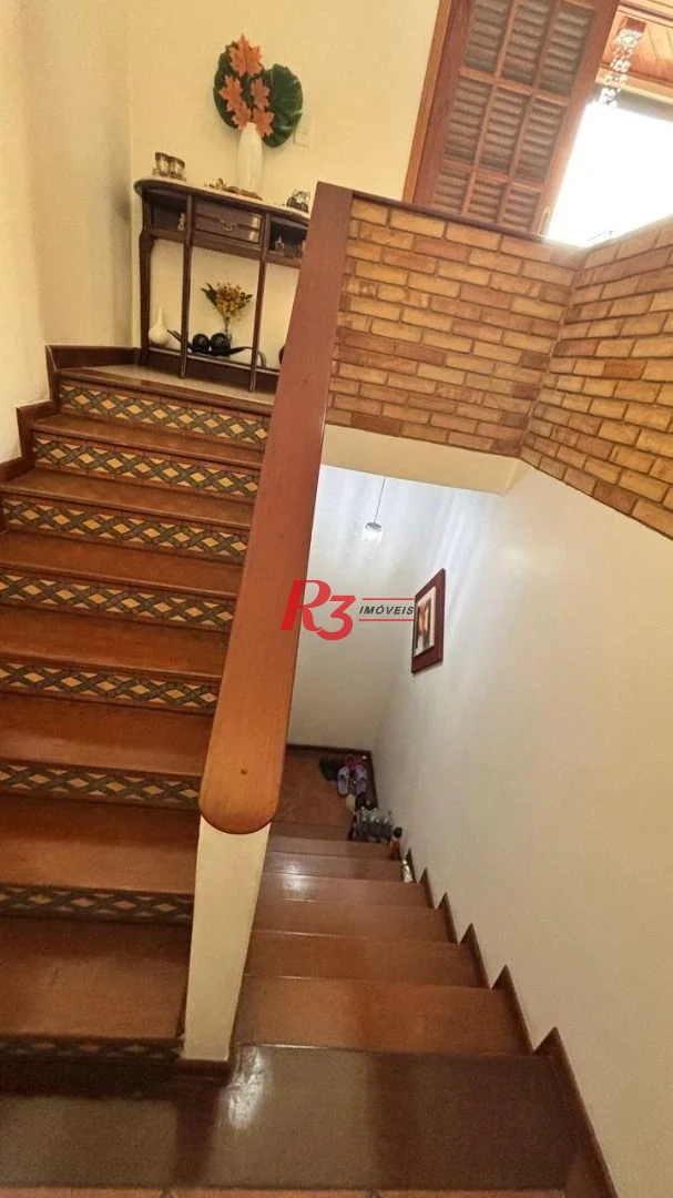Casa com 3 dormitórios à venda, 157 m² por R$ 1.300.000,00 - Embaré - Santos/SP