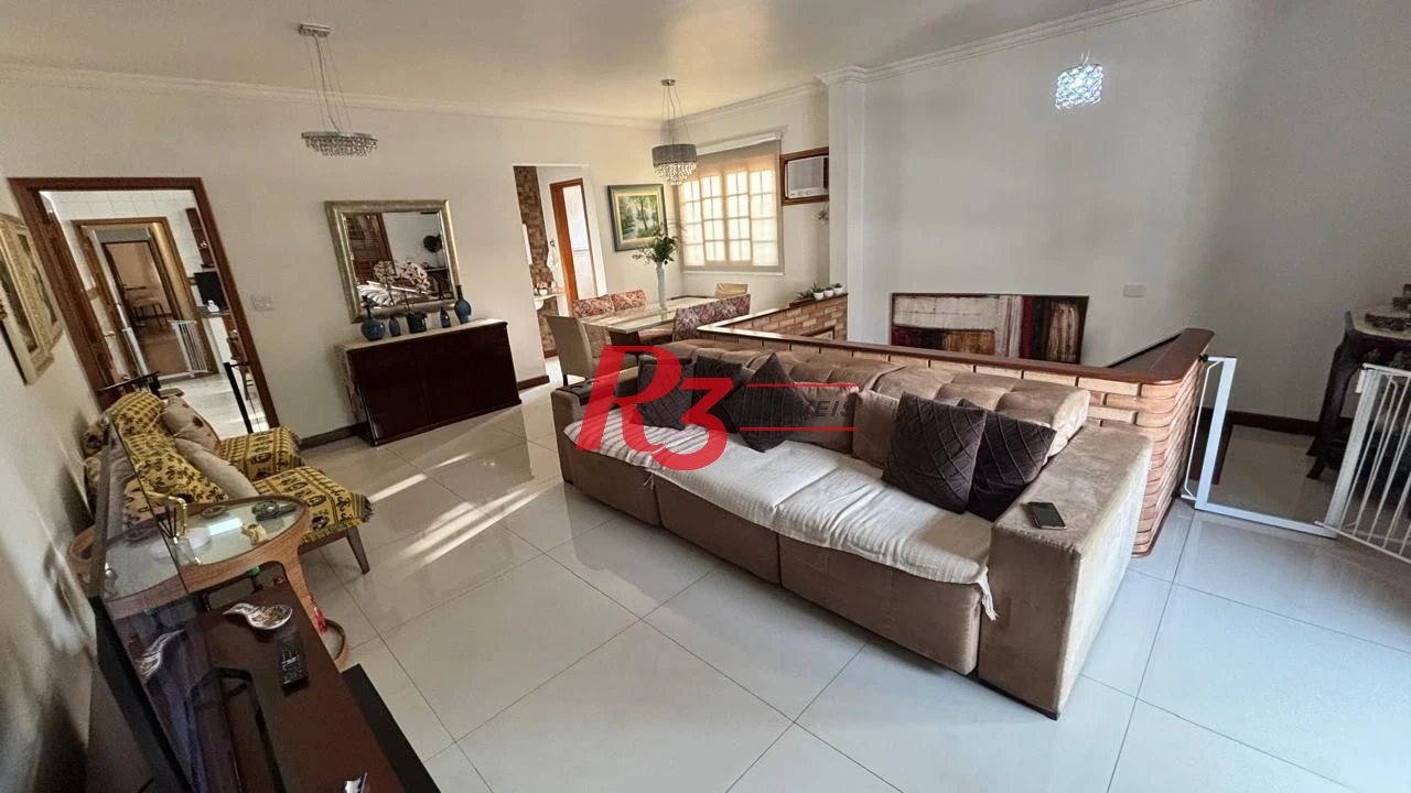 Casa com 3 dormitórios à venda, 157 m² por R$ 1.300.000,00 - Embaré - Santos/SP