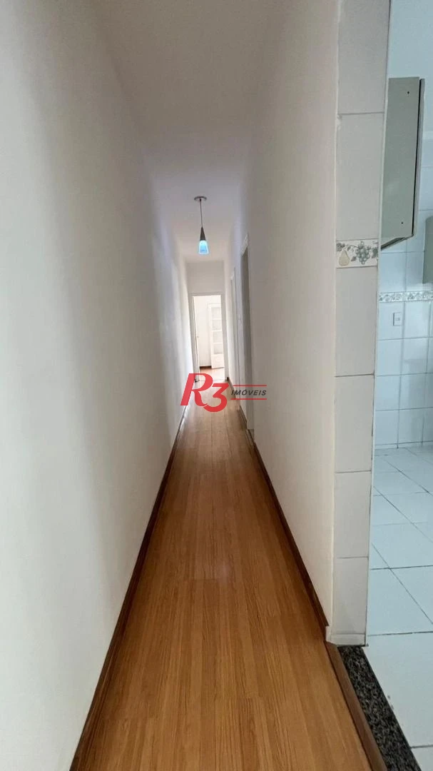 Apartamento com 2 dormitórios à venda, 69 m² por R$ 420.000,00 - Encruzilhada - Santos/SP