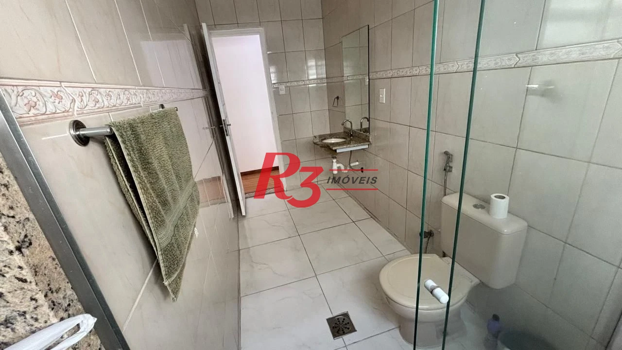 Apartamento com 2 dormitórios à venda, 69 m² por R$ 420.000,00 - Encruzilhada - Santos/SP