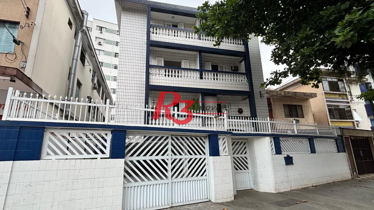 Apartamento com 2 dormitórios à venda, 69 m² por R$ 420.000,00 - Encruzilhada - Santos/SP
