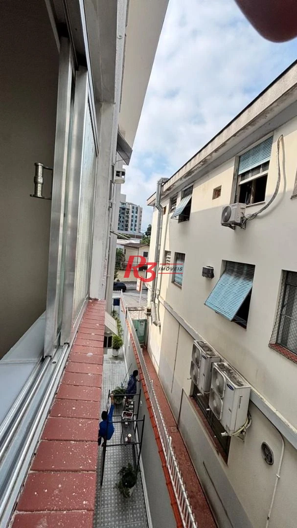 Apartamento com 2 dormitórios à venda, 69 m² por R$ 420.000,00 - Encruzilhada - Santos/SP