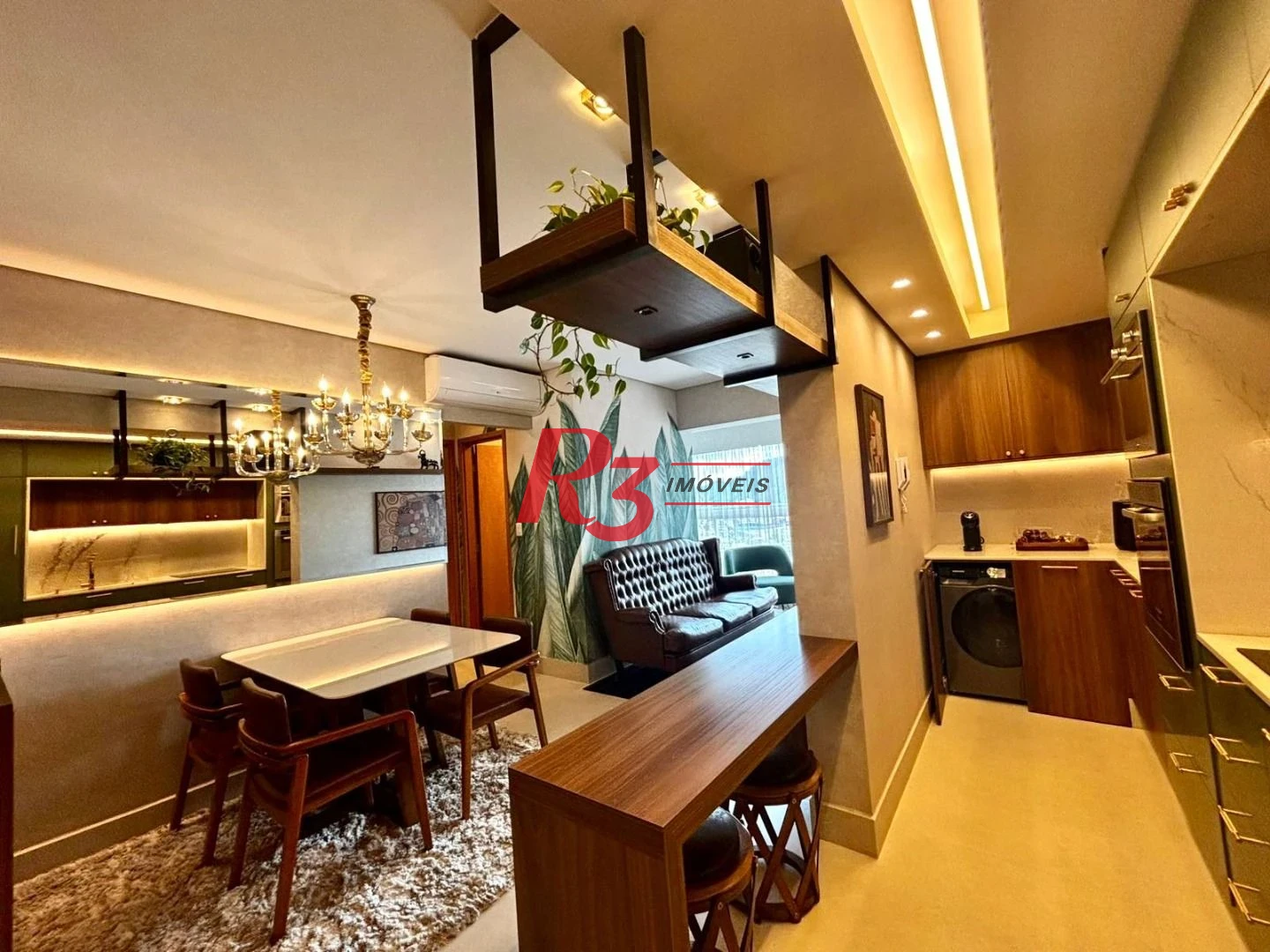Apartamento com 1 dormitório à venda, 54 m² por R$ 650.000,00 - Vila Matias - Santos/SP