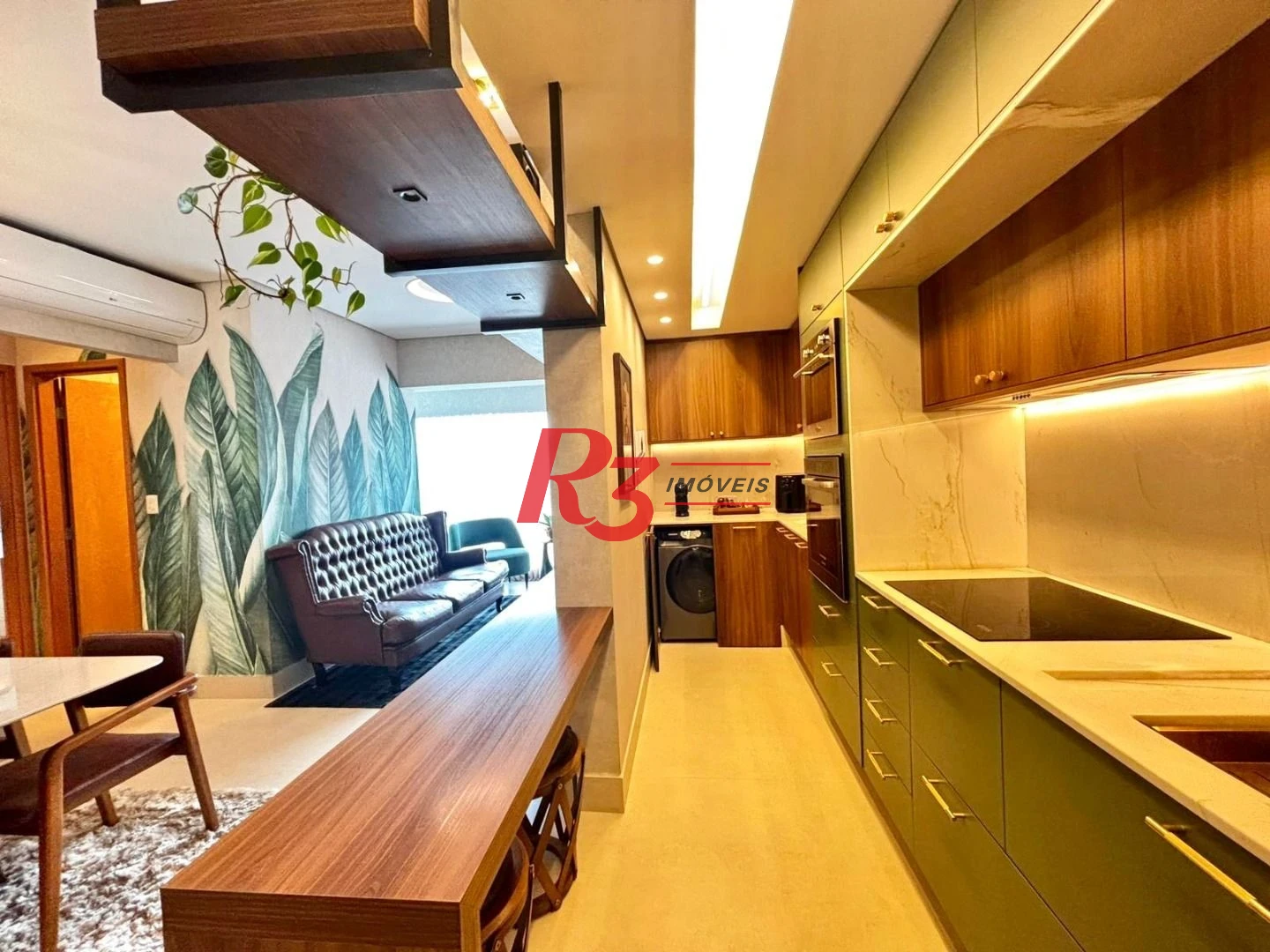 Apartamento com 1 dormitório à venda, 54 m² por R$ 650.000,00 - Vila Matias - Santos/SP